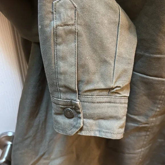 California State Parks Dickies hooded jacket plaid Size Medium - Picture 6 of 9